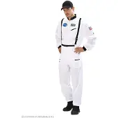 Widmann Astronaut Jumpsuit Heer Wit - Maat XXL