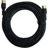 Cavus 8-pins DIN Powerlink PL8 kabel voor B&O / zwart - 10 meter