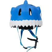 Crazy Safety Shark, fietshelm, junior, blauw