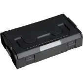L-BOXX Assortimentskist | B258,5xDxH63 mm | 6 vakken | ondoorschijnend zwart/antraciet | 1 stuk - 6100000323 6100000323