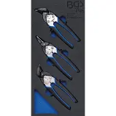 Bgs Accessoires voor gereedschapskoffers, Werkplaatswagen inzet 1/3: Mini lichaamsschaar 3-delig.
