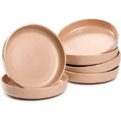 Leonardo Roma bord diep 20cm abrikoos - set/6