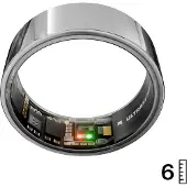 Ultrahuman AIR Smart Ring, Space Silver - Grootte 7