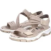 Rieker Komfort-wandelsandalen met elastische bandjes maat 41