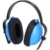 Ks Tools Oorbeschermers met hoofdband, blauw