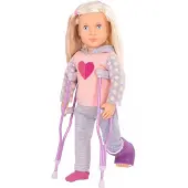 Our Generation Pop - 46 cm - Martha op krukken - - OneSize - Poppen