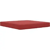 vidaXL Buitenbankkussen 3 pcs Wijnrood Polyester