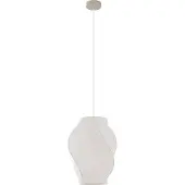 LUCANDE Hanglampe , Tovina, dimbare, Wit, Eetkamer, Stof, Scandinavisch