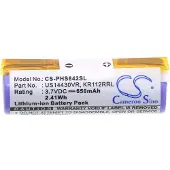 123accu Philips KR112RRL / US14430VR accu (650 mAh, huismerk)