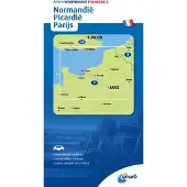 ANWB Normandie,Picardië,Parijs 4 wegenkaart
