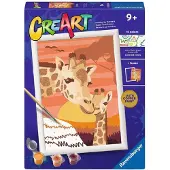 Ravensburger – CreArt: Giraffen – Schilderen op Nummer