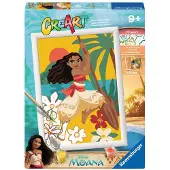 Ravensburger CreArt Vaiana's Adventures serie D Hobbypakket