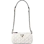 GUESS Schoudertas 'Giully' crème / wit
