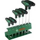 Bosch Schroevendraaierset | T-greep zeskant | 7-delig - 1600A039J1