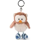 Nici sleutelhanger uil Oscar 10cm