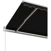 vidaXL Luifel automatisch uittrekbaar 500x350 cm antracietkleurig