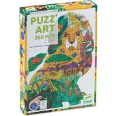 Djeco puzzel leeuw - 350 stukjes - FSC MIX - kleurrijk speelgoed.