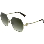 Longchamp Zonnebril LO191S 58/17/140 Goud/gradient khaki Metaal VROUW LO191S