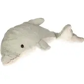 Inware Pluche mega dolfijn knuffel lichtgroen 78 cm