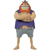 Banpresto One Piece Jaguar D. Saul Figuur, Grandline Series, 18 cm