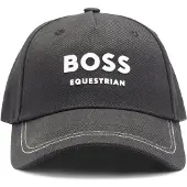 BOSS Pet met vijf panelen en logodetails voor ruitersport