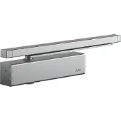 Axa 7510 deurdranger met glijarm sluitkracht 3-6 - aluminiumgrijs