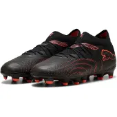 Puma Future 9 Pro Gras / Kunstgras Voetbalschoenen (MG) Kids Zwart Rood