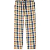 Schiesser Pyjamabroek ' Mix Relax ' beige / blauw / geel