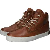 Blackstone Sneakers hoog roestbruin