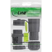 InLine USB-C koppelaar, kort, IP68, 2x USB-C-aansluiting, afgeschermd