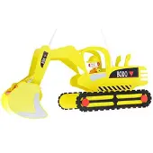 Elobra Kinderkamer hanglamp Bodo, dimbaar, geel / oranje, Kinderkamer, Hout, hanglamp