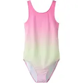 Name It Kids Badpak 'NKFZie' pastelgroen / pastelroze / lichtroze