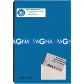 Pagna 24205-02, Presentatiemap, A4, Karton, Papier, Blauw, Satijn, Portret