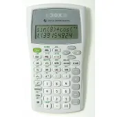 Texas Instruments TI‑30X II B – Schoolrekenmachine – Wetenschappelijke functies – Voor voortgezet onderwijs – Grijs
