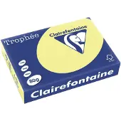 Clairefontaine Gekleurd papier Citroengeel 80 grams A4 (500 vel)