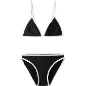 LMTD Bikini zwart / wit