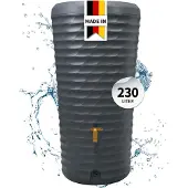 Graf JOLIE 2in1 regenton 230 L graphite grey incl. plantschaal