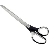 Leitz Titanium 5418 schaar, ergonomische handgreep, voor links-/rechtshandigen, L 260 mm, staal/kunststof met titaniumcoating, zwart