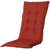 Madison Kussen hoog 50x123 Basic Rood (4 stuks)