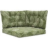 vidaXL - Buitenbankkussen - Polyester - Blad - Design - 68,5 - x - 68,5 - cm