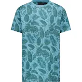 Cars T-shirt blauw Jongens Katoen Ronde hals Blad - maat 176