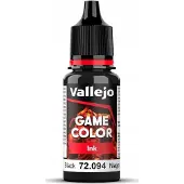 Vallejo Hobbyverf Acrylverf - 72094 Game Color - Black Ink - Acryl - Verf flesje - 18 ml