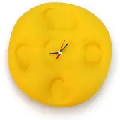 Ikonic - Design Klok - Bubble Clock Geel - Teun Zwets