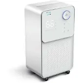 Ecoair DC Summit 12L - Luchtontvochtiger - Ontvochtigt tot 12L per dag – Voor ruimtes tot 50 m² - Incl. wasdroogfunctie