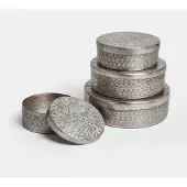 Loberon Blik set van 4 Silvaras