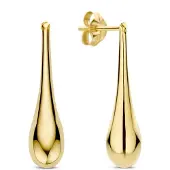 New Bling 9NBG-1021 – 14K Goud – Drop Oorbellen – 20 mm