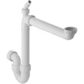 Geberit ruimtebesparend spoelbaksifon voor 1 spoelbak
