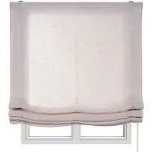 STORESDECO - Vouwgordijn zonder stokken, doorschijnend, Beige, 120x175 cm