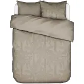 Essenza Dekbedovertrek Palma Taupe Satijn-240 x 200 / 220 cm | Lits-Jumeaux
