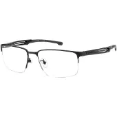 Carrera 8932/G 56/18/145 Zwarte Metalen Monturen MAN 8932/G